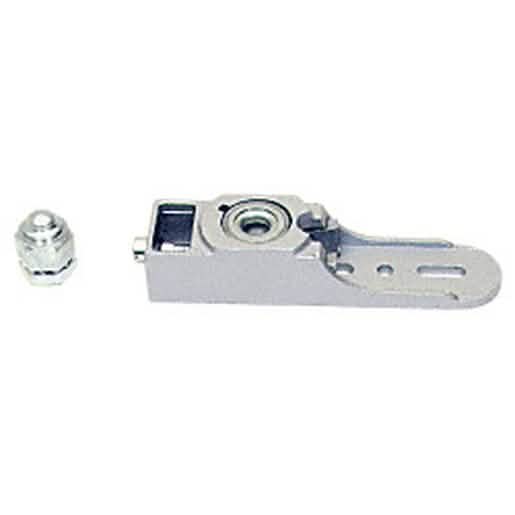 CRL Threshold Mounted Bottom Pivot Set for 1.5" Deep Door Rail - Side-Load Application