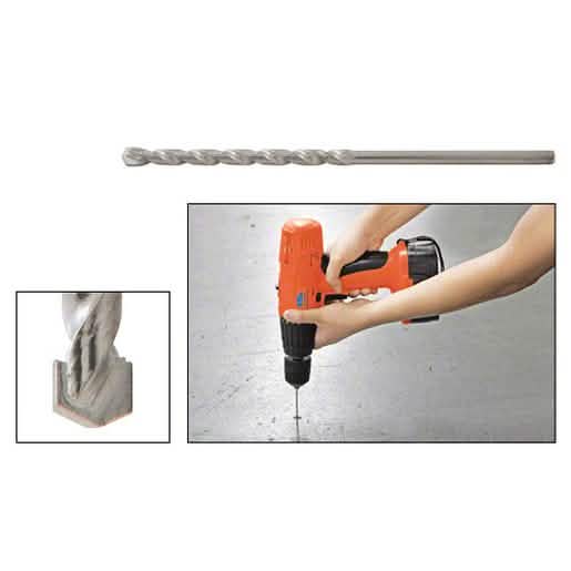 CRL 1/4\" x 3-7/8\" Heavy-Duty Masonry Drill Bit for Precision Concrete Drilling
