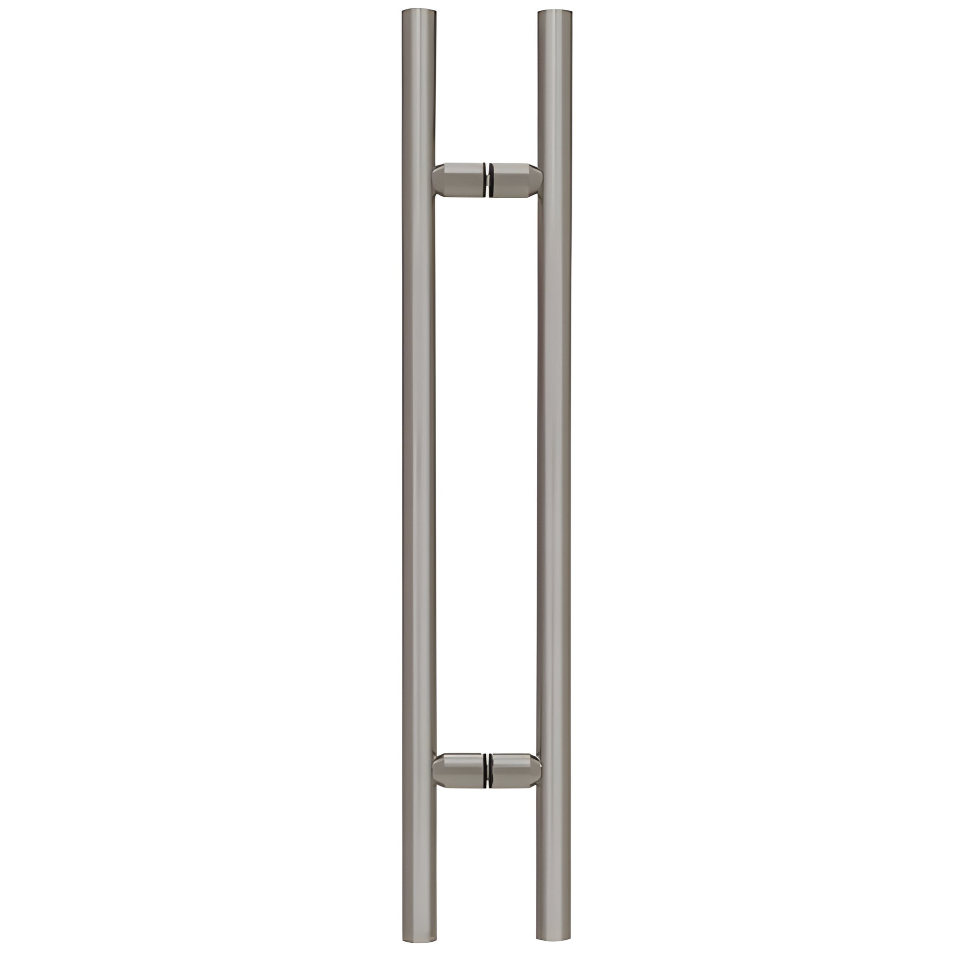 LP36BN ladder-style 36 in brushed nickel tubular shower pull, 1-1/4 in diameter, back-to-back mount