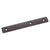 CRL Dark Bronze Flat Door Faceplate No Cutout - Replacement