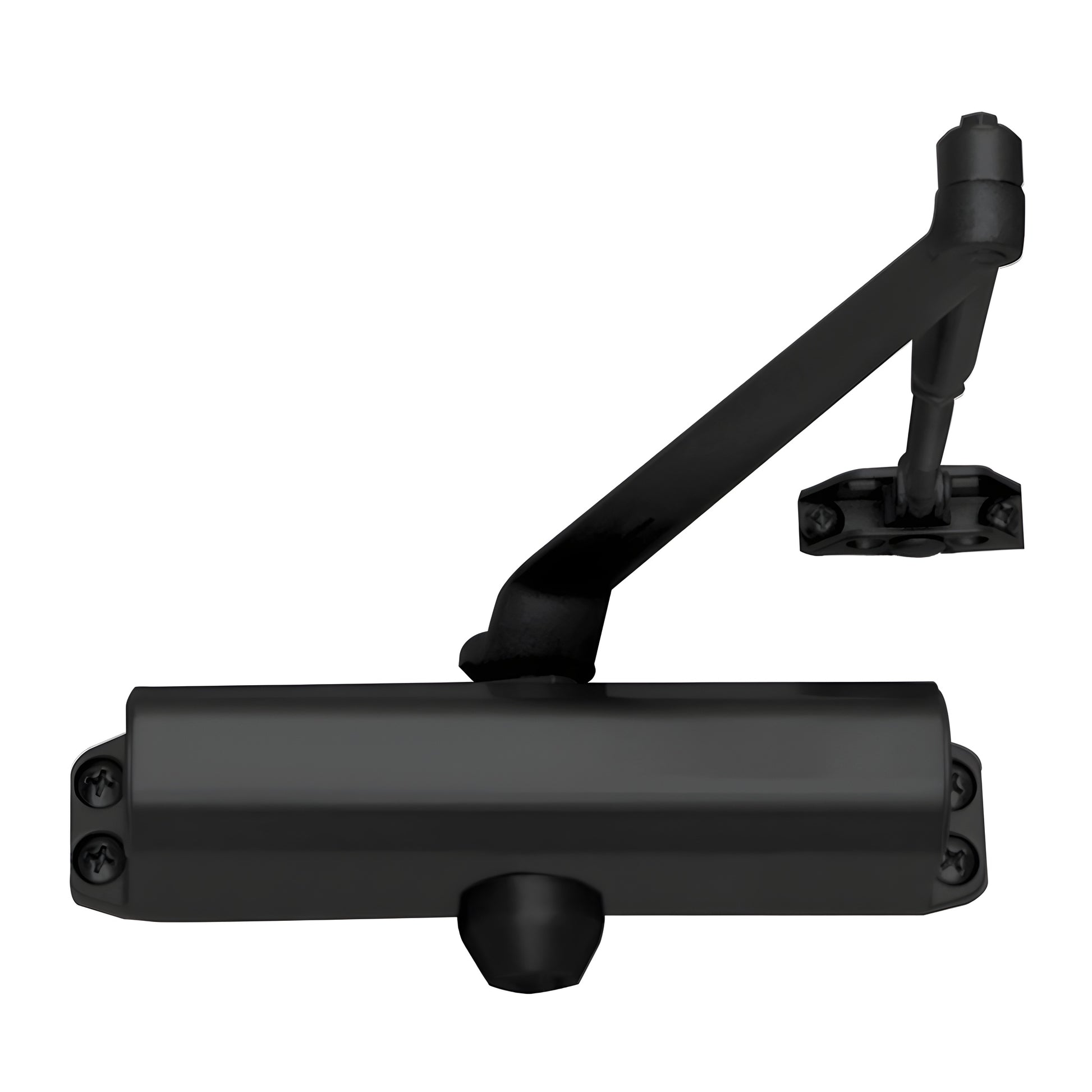 Black CRL DC54BLK surface-mount door closer, size 4 with parallel arm, ANSI Grade 1.