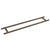 CRL 24 in Oil-Rubbed Bronze Double Back-to-Back Ladder Towel Bar