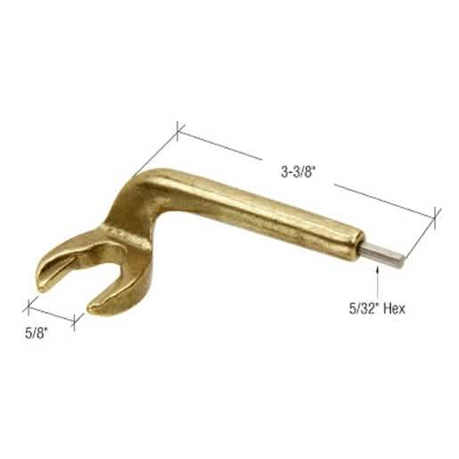 CRL Security Lock Wrench: Durable, precision tool for secure lock installations.