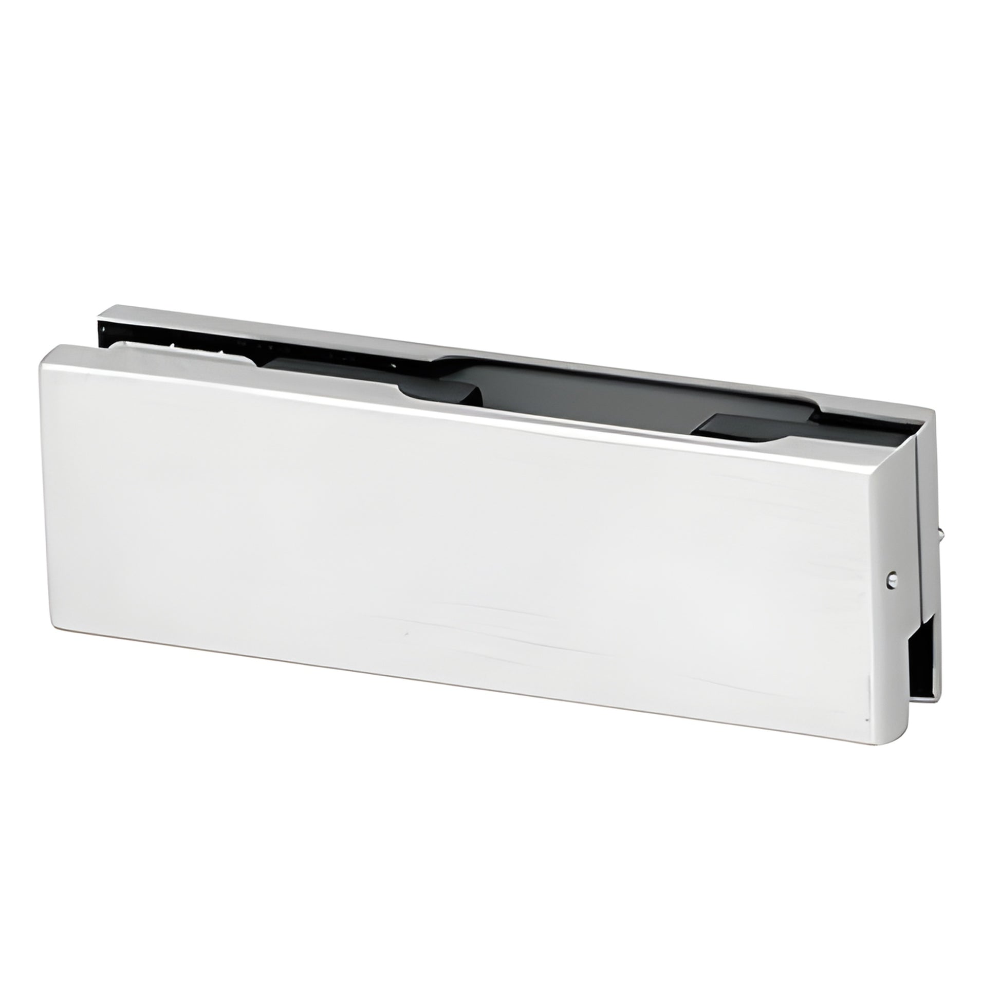 CRL brushed stainless steel replacement cover plate set for PH10/PH11/PH20/PH21 patch fittings, SKU 1NT101BS