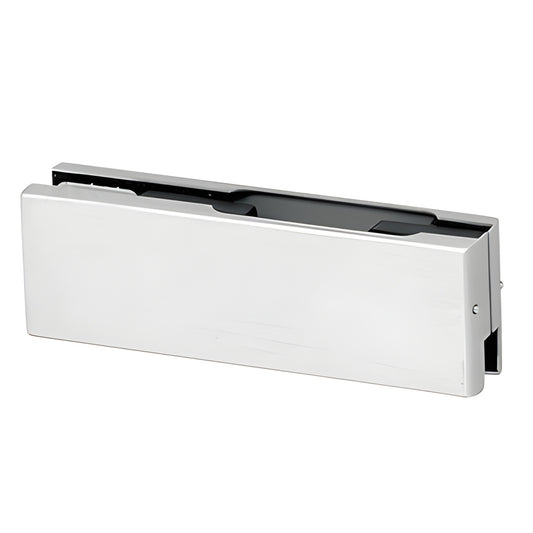 CRL brushed stainless steel replacement cover plate set for PH10/PH11/PH20/PH21 patch fittings, SKU 1NT101BS