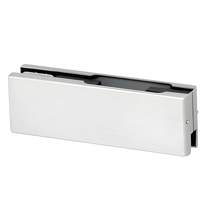 CRL brushed stainless steel replacement cover plate set for PH10/PH11/PH20/PH21 patch fittings, SKU 1NT101BS