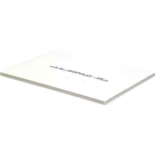 CRL EMSS2 diamond wheel dressing stick - flat white rectangular board, 8.5 6 in, 220 grit.