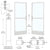 CRL-U.S. Aluminum Series 250 72x84 White Kynar Entry Door Pair
