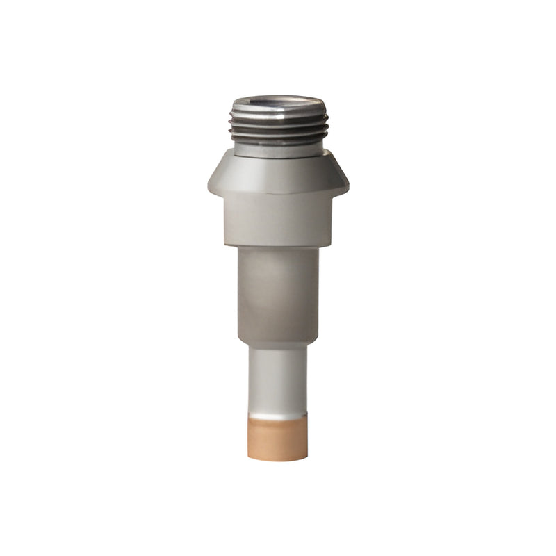 PDT12 Belgian-mount metal-bond diamond drill, 1/2in diameter, 3/8in shank for glass drilling