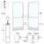 CRL-U.S. Aluminum 250 White KYNAR Narrow Stile Geared-Hinge Doors
