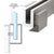 CRL 316 Brushed Stainless Steel 120in Fascia Trim for Base Shoe