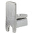 CRL Satin Chrome Replacement End Cap for DV146 Aluminum H-Bar