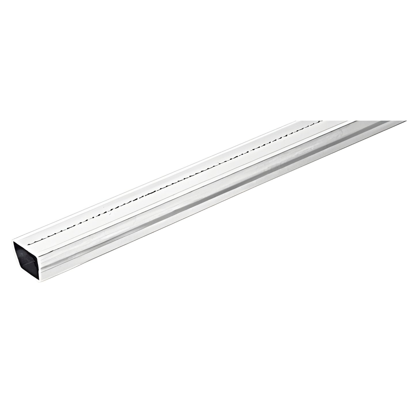 Clear anodized single-seal insulating glass spacer, 152 length, 9/16" width - SKU 3940