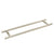 CRL 18-inch Brushed Nickel Back-to-Back Double Towel Bar