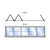CRL S80 Thermal Break 4+1 Exterior Bi-Fold/Pivot Door LH Raised Sill