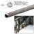 CRL 316 Stainless Steel Cable 3/16 in x 1 ft - Marine Grade