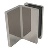 CRL COMO wall-mount glass bracket, polished chrome, solid brass, fits 8-10mm tempered glass (SKU: C0M90SCH)