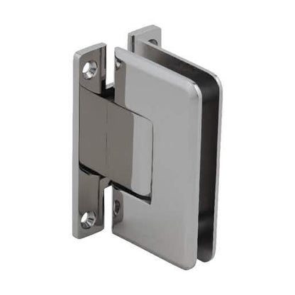 CRL Polished Nickel Cologne 037 Series Wall Mount 'H' Back Plate Hinge - Sleek & Durable