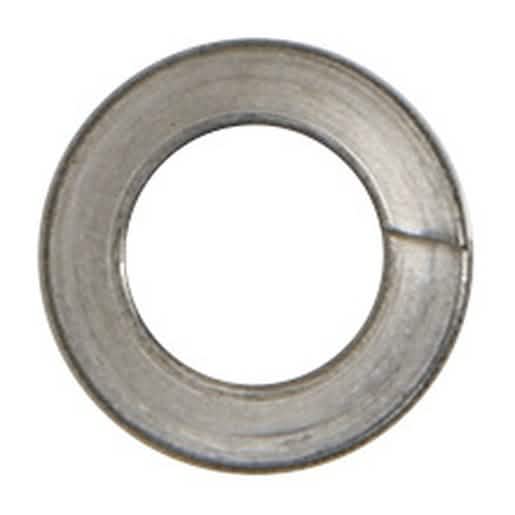 Close-up of CRL Stainless Steel Lock Washers for 1-1/2" & 2" Standoff, 3/8"-16 threading.