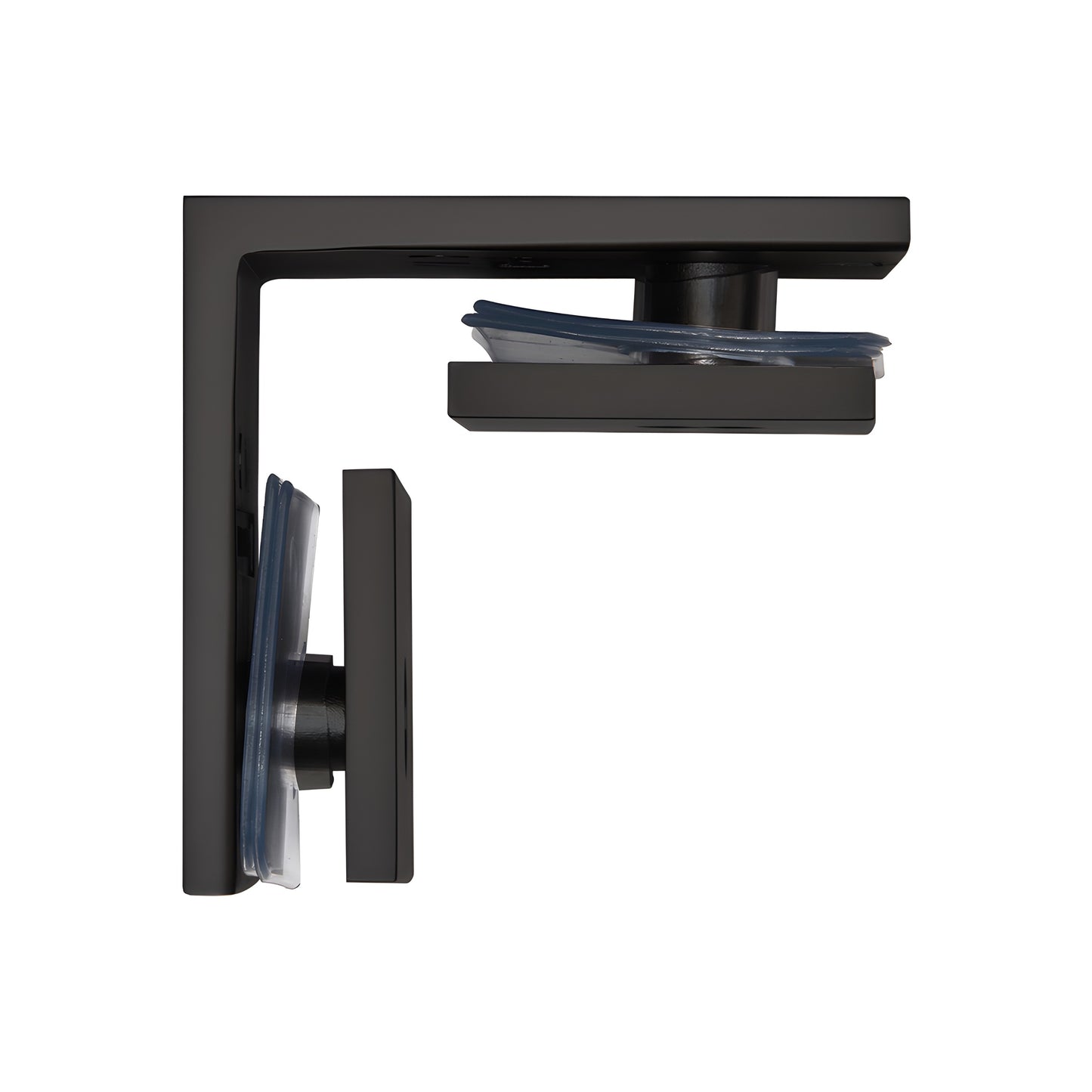 SGC900RB oil-rubbed bronze squared 90 solid brass glass-to-glass clamp for 3/8-1/2" frameless shower glass