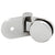 CRL Chrome Hydroslide Bi-Fold Shower Door Wall Mount Hinge