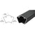 CRL 48 in Matte Black 135° Surface Mount Railing Post - 200/300/350/400