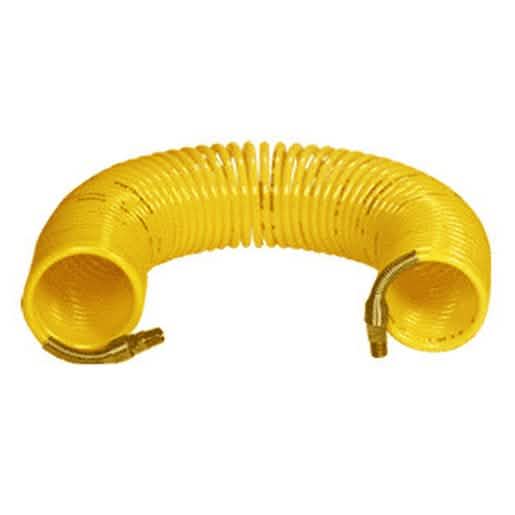 CRL 25' Coiled Air Hose - Durable, Flexible, Lightweight for Enhanced Airflow Efficiency