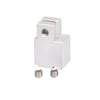 Satin anodized CRL Fallbrook XL NY filler block (SKU FXNYBSA) with two set screws.