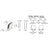 CRL Chrome 3/8" 128° Slant End Clamp Type C Stair Railing Clamp