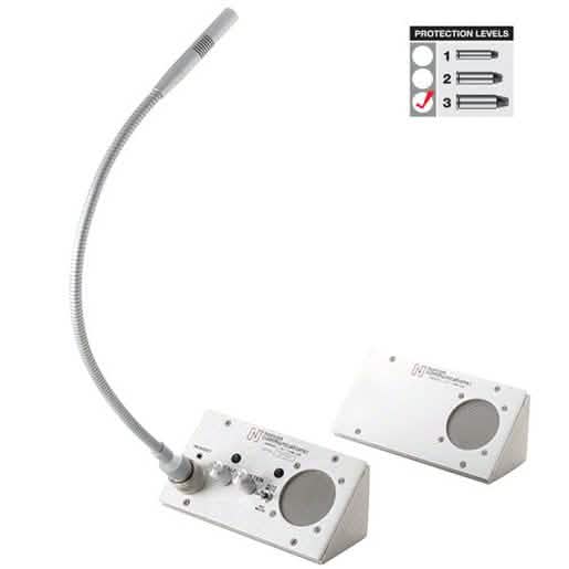 CRL Satin Anodized 115V AC "X" Model Counter-Top Two-Way Electronic Communicator