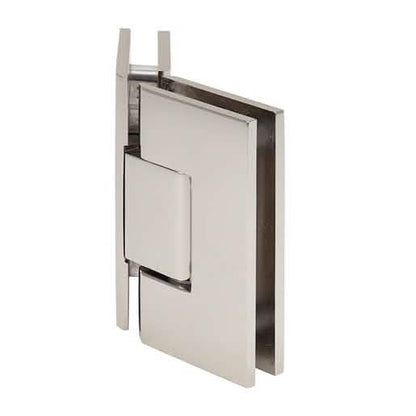 CRL Vienna 045 Series 135° Glass Hinge in Polished Nickel - Sleek & Durable Design