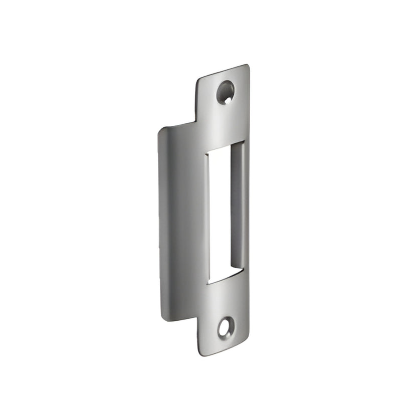 Adams Rite aluminum strike plate for extruded aluminum sections, rectangular cutout, SKU DH19400