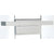 CRL Satin Anodized Floating Header for Concealed Closers - Custom