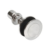 HSF14PS swivel glass attachment, 316 stainless steel polished/flush-mount fitting for 12-27mm tempered glass