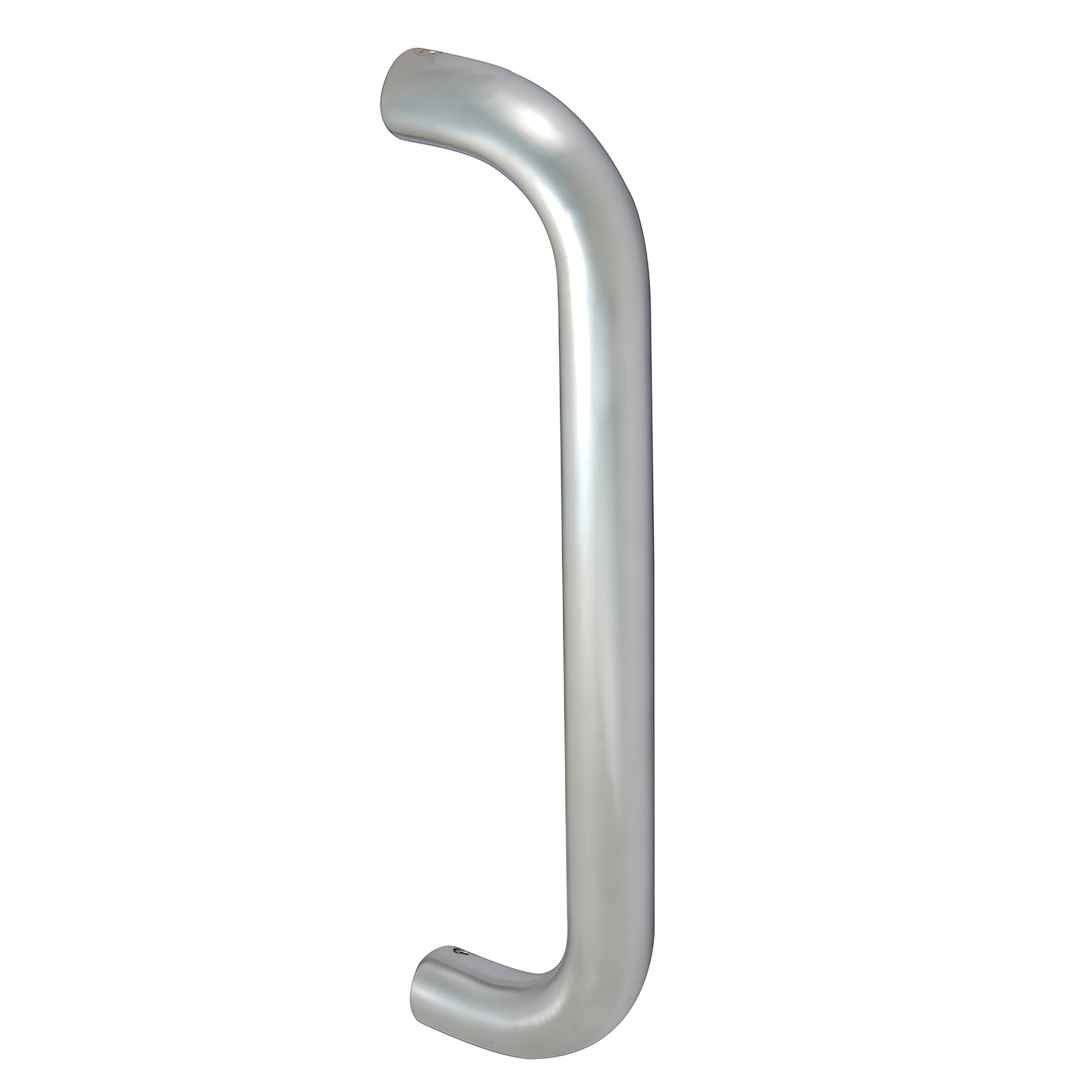Clear anodized 1 in aluminum Astral II straight pull handle, 12 in long, 25 mm diameter. SKU PR0221112