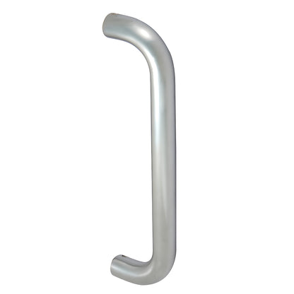 Clear anodized 1 in aluminum Astral II straight pull handle, 12 in long, 25 mm diameter. SKU PR0221112