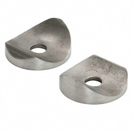 CRL 316 Brushed Stainless Steel Coped 90° Adapter Set - Durable & Stylish Hardware
