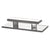 CRL Clear Acrylic Large Self-Adhesive Mirror Pull for Cabinets