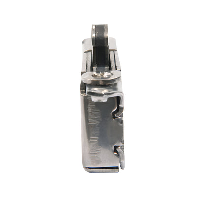 CRL mortise lock E2014, steel 1/2 in housing with adjustable hook, round end faceplate and 45 keyway for W&F doors