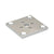 CRL Satin Anodized 2x2 Aluminum Post Base for Extrusion