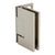 CRL Melbourne Brushed Nickel Offset Wall-Mount Hinge with Cover Plate