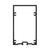 CRL-U.S. Aluminum 6" Vertical Mullion - Clear Anodized, Structural Silicone Glazed, 24'-2"
