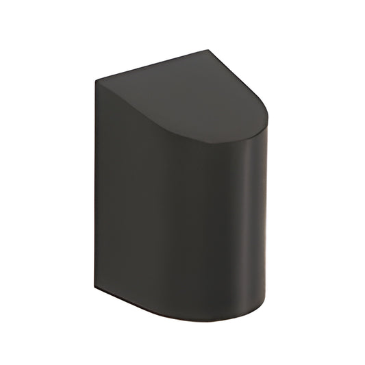 Dark bronze aluminum offset bottom door pivot (CRL OP34), non-handed, fits flush-with-frame doors, up to 125 lb.