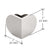 CRL 90° Polished Stainless Steel Mall-Front Glass Clamp