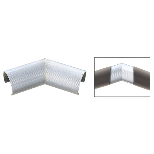 135 mill-finish 6063-T6 aluminum internal splice sleeve for cap railing, SKU 1S25135M