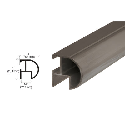 CRL Oil Rubbed Bronze Bullnose Mirror Frame Trim Extrusion