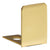 CRL Polished Brass Replacement End Cap for 1/2" Glass U-Channel