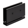 Oil-rubbed bronze top-and-bottom pivot hinge for 1/2" (12mm) tempered glass shower doors.