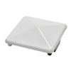 PC1HW Sky White aluminum A380 pyramid post cap for CRL 1100 glass railing posts