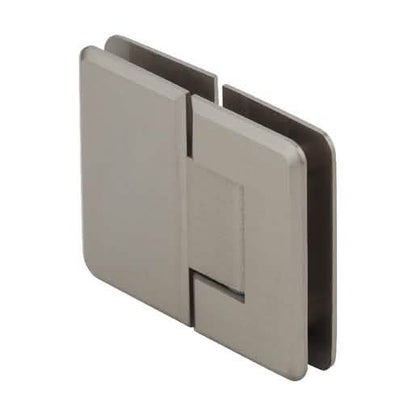 CRL Brushed Bronze Pinnacle 180 Series Glass-to-Glass Hinge for Shower Doors